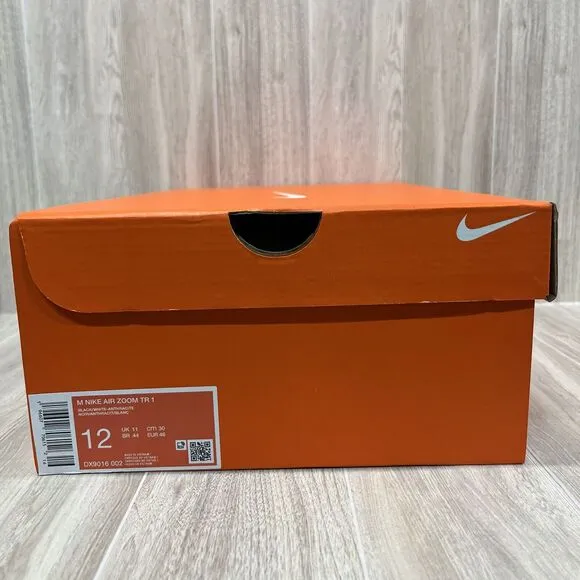 Nike Air Zoom TR1 Black White Training Shoes DX9016-002 Men’s Size 12