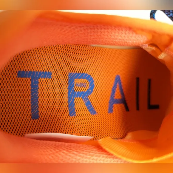 Nike Air Zoom Trail Terra Kiger 7 Total Orange Hiking Running Sneakers Men's 8.5
