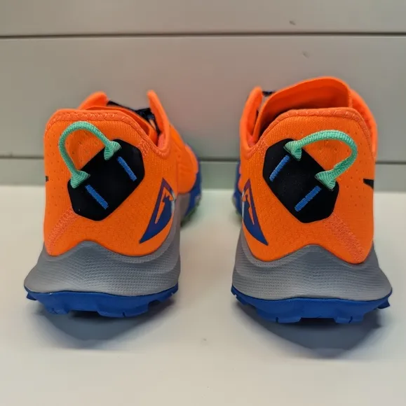 Nike Air Zoom Trail Terra Kiger 7 Total Orange Hiking Running Sneakers Men's 8.5