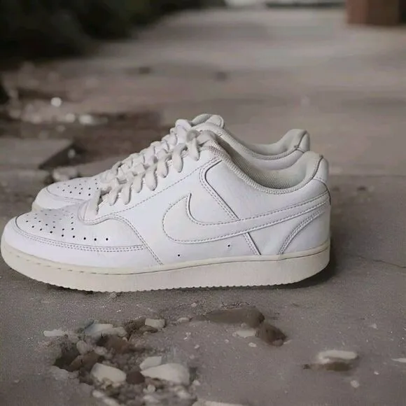 Nike Court Casual Athletic Shoes Sneakers Women's Size 11 White