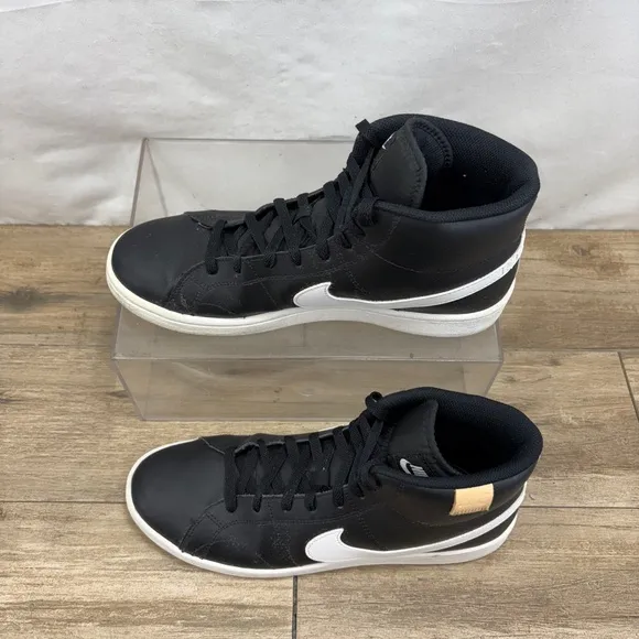 Nike Court Royale 2 Men's 10.5 Black Casual Shoes Sneakers CT1725-001.