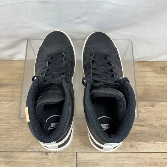 Nike Court Royale 2 Men's 10.5 Black Casual Shoes Sneakers CT1725-001.