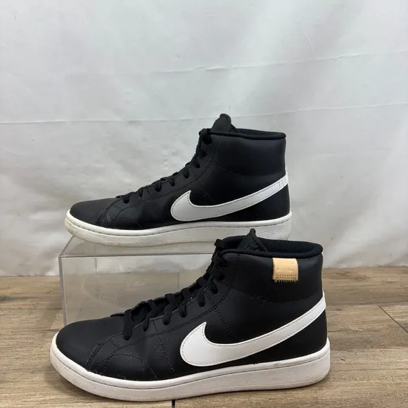 Nike Court Royale 2 Men's 10.5 Black Casual Shoes Sneakers CT1725-001.