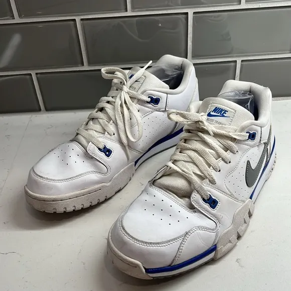 Nike Cross Trainer Low White Particle Grey Men Cross Training Shoes Size 11.5