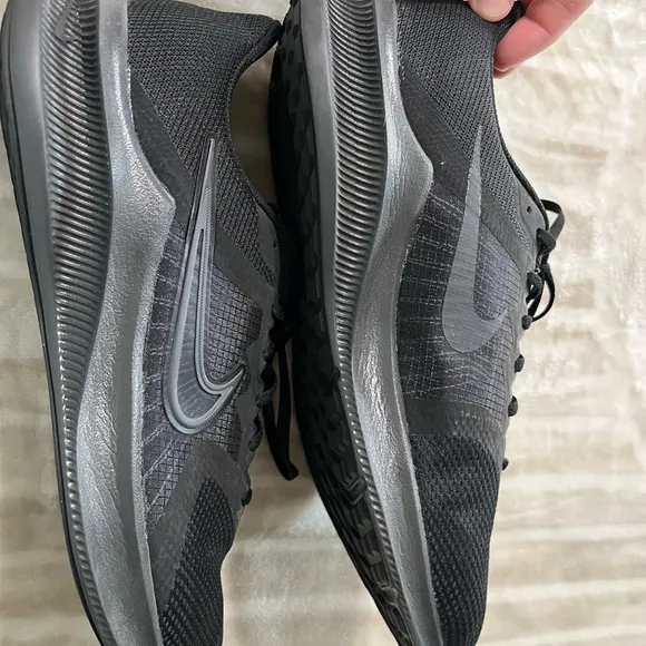 Nike Downshifter Mens Size 11.5 Black &amp; Gray DD3576-002 Running Shoes Sneaker