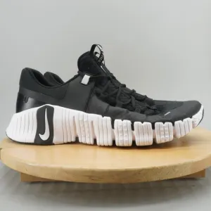 Nike Free Metcon 5 TB Mens Size 21 Shoes Cross Training Black White Sneakers nby
