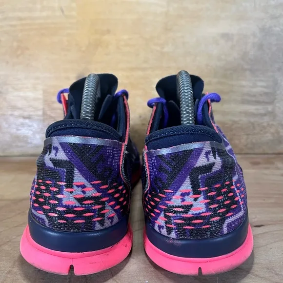 Nike Free TR 4 Print Womens Size 9 Running Shoes Sneakers Nordic Hyper Grape