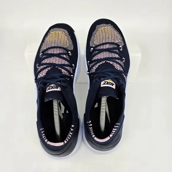 Nike Free TR Flyknit 3 College Navy Women's Training Shoes Size 10
