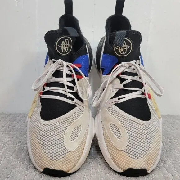 Nike Huarache E.D.G.E. TXT Men's Size 13 Gray Blue Red Running Shoes A01697-001