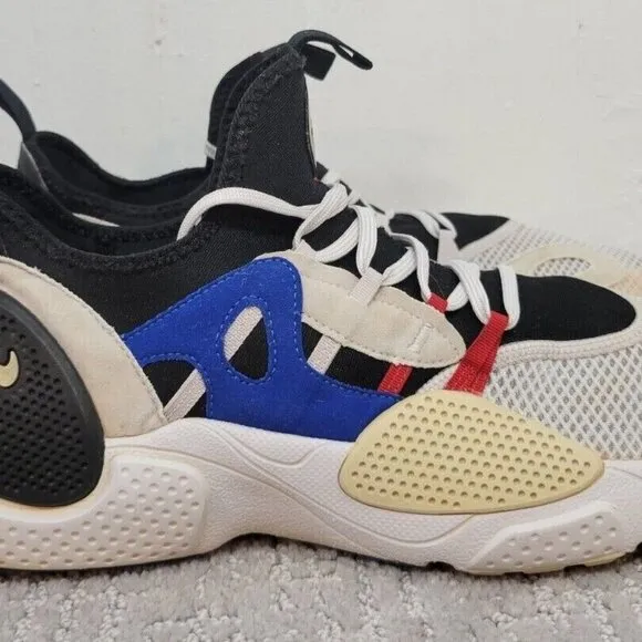 Nike Huarache E.D.G.E. TXT Men's Size 13 Gray Blue Red Running Shoes A01697-001