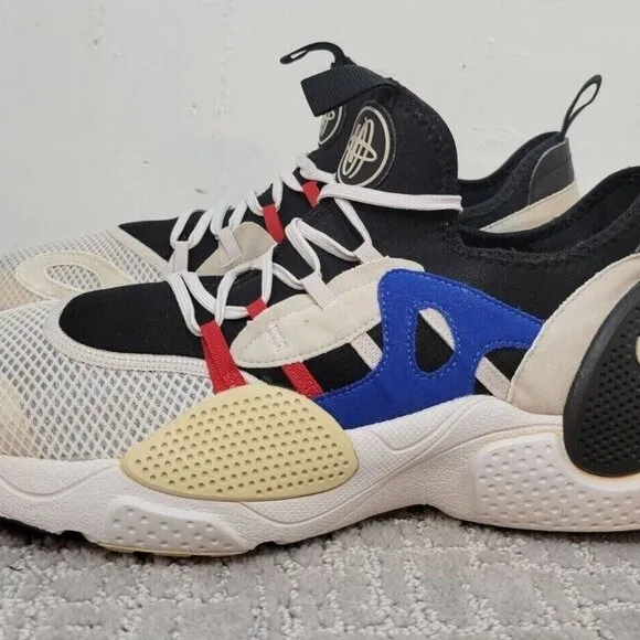 Nike Huarache E.D.G.E. TXT Men's Size 13 Gray Blue Red Running Shoes A01697-001