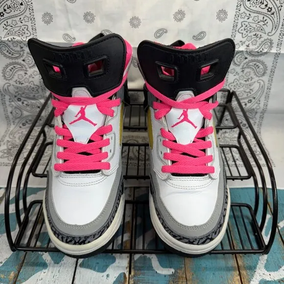 Nike Jordan Spizike Basketball Shoes 535712-109 Brooklyn Youth Size 5/Womans 6.5