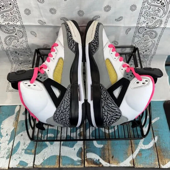 Nike Jordan Spizike Basketball Shoes 535712-109 Brooklyn Youth Size 5/Womans 6.5