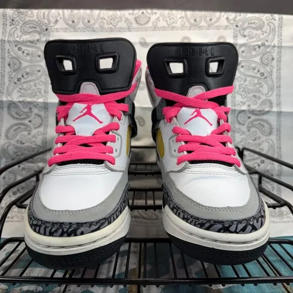 Nike Jordan Spizike Basketball Shoes 535712-109 Brooklyn Youth Size 5/Womans 6.5