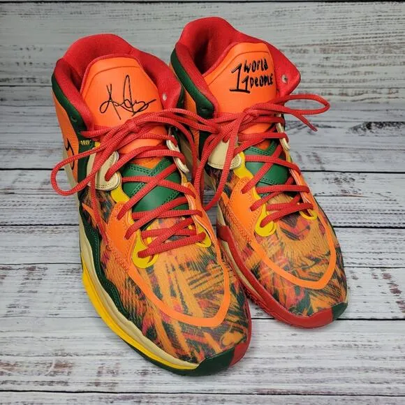 Nike Kyrie 8 Infinity 1 World 1 People Men's Basketball Shoes Orange DO9614-800