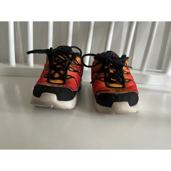 Nike Little Air Max Plus Sunset Pimento Red Toddler