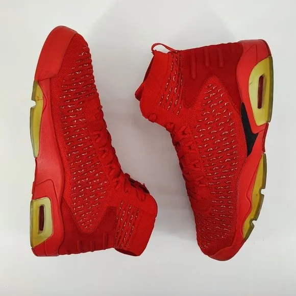 Nike Men’s Jordan Flyknit Elevation 23 'Last Shot' Red AJ8207-601 Shoes Size 12