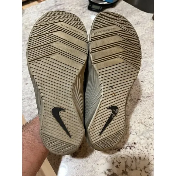Nike Men's Metcon 6 PRM Training Shoes Metallic Silver - Size 10
