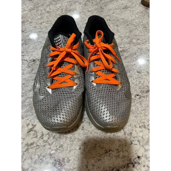 Nike Men's Metcon 6 PRM Training Shoes Metallic Silver - Size 10