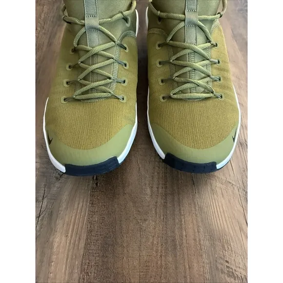 Nike Men’s Size 11.5 Free Metcon 6 Pacific Moss Green Training Shoes FJ7127-300