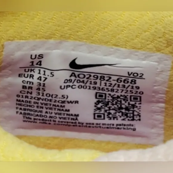 Nike Metcon 5 Womens Size 14 Washed Coral Pink Gold Training AO2982-668  New
