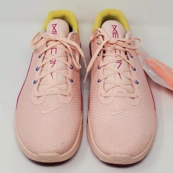 Nike Metcon 5 Womens Size 14 Washed Coral Pink Gold Training AO2982-668  New