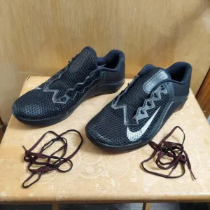 Nike Metcon 6 Black Anthracite Men's US 14 Black Crossfit Training Shoes EUC
