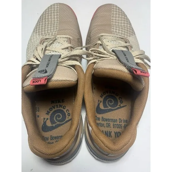 Nike Metcon 8 AMP Snail Moving Co. Sanddrift Mens Sz 9 Training Shoes DV1206-100