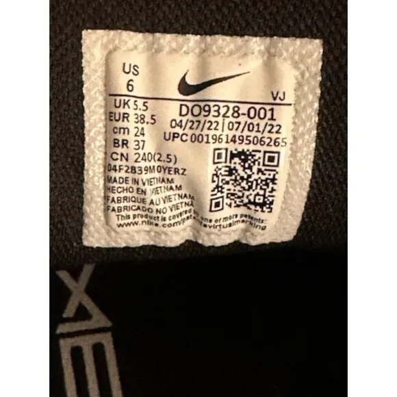 Nike Metcon 8 FlyEase 'Black Smoke Grey' DO9328-001 Training Running Men's 6 NWT
