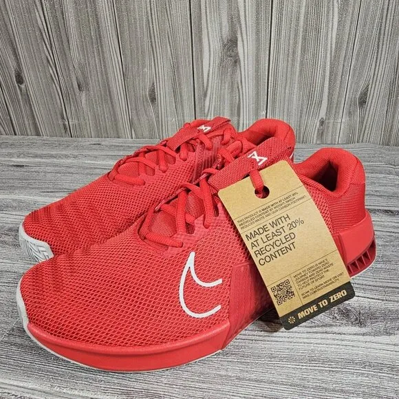 Nike Metcon 9 University Red Cross Training Gym Shoes DZ2617-600 - Men's Size 9