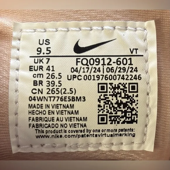 Nike Pegasus Trail 5 Gore-Tex Waterproof Running Shoes FQ0912-601 Wmns 8.5 9.5