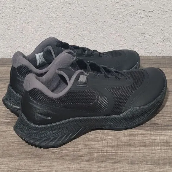 Nike React SFS Carbon Low Triple Black Shoes Mens Size 7 CZ7399-001 Tactical