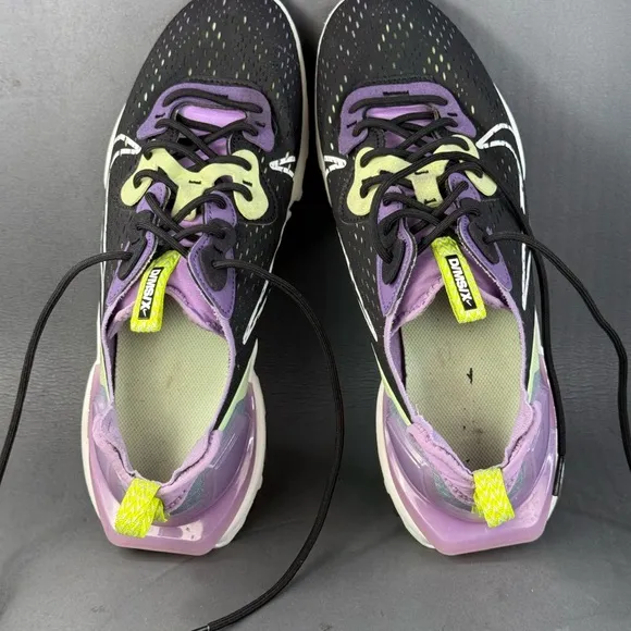 Nike React Vision Gravity Purple Volt athletic sneaker shoes mens size 10.5