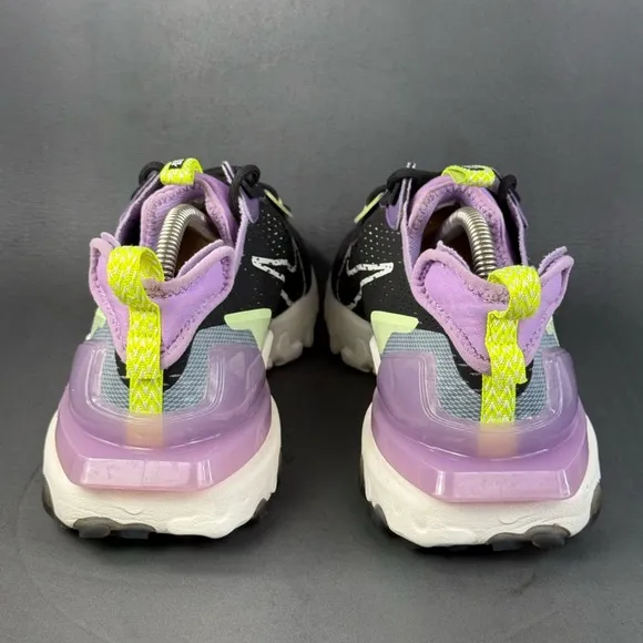 Nike React Vision Gravity Purple Volt athletic sneaker shoes mens size 10.5