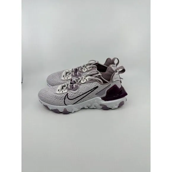 Nike React Vision Venice Shoes Womens 7.5 CI7523-500 Plum Sangria D/MS/X New