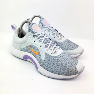Nike Renew In Season TR11 Womens Size 8.5 Pure Platinum Lilac Training Shoes