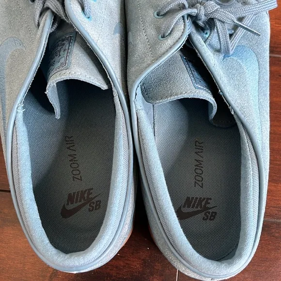 Nike SB Zoom Stefan Janoski Shoes Noise Aqua Men’s 13 Suede Lace Up Rare Color