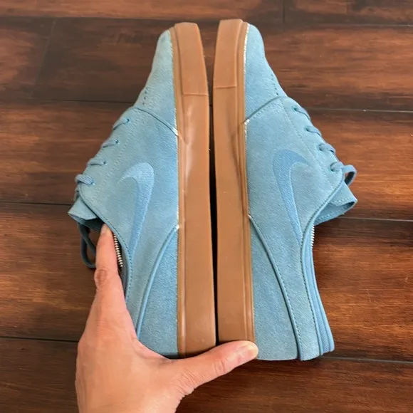 Nike SB Zoom Stefan Janoski Shoes Noise Aqua Men’s 13 Suede Lace Up Rare Color