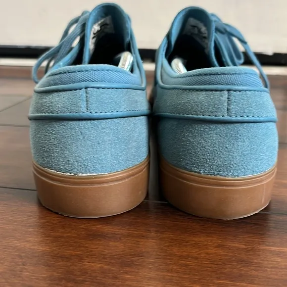 Nike SB Zoom Stefan Janoski Shoes Noise Aqua Men’s 13 Suede Lace Up Rare Color