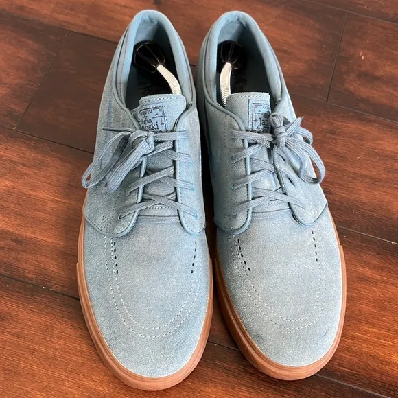 Nike SB Zoom Stefan Janoski Shoes Noise Aqua Men’s 13 Suede Lace Up Rare Color