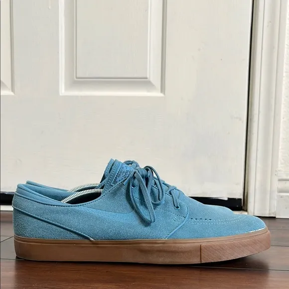 Nike SB Zoom Stefan Janoski Shoes Noise Aqua Men’s 13 Suede Lace Up Rare Color