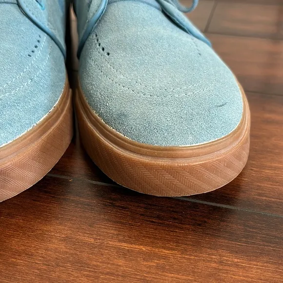 Nike SB Zoom Stefan Janoski Shoes Noise Aqua Men’s 13 Suede Lace Up Rare Color