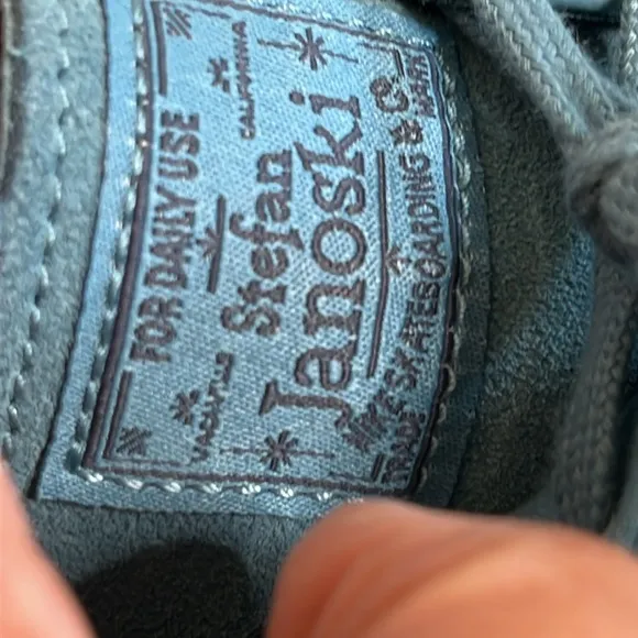 Nike SB Zoom Stefan Janoski Shoes Noise Aqua Men’s 13 Suede Lace Up Rare Color