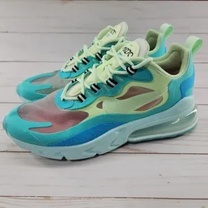 Nike Shoes Mens 7 Blue Green Air Max‎ 270 React Hyper Jade Running A04971-301