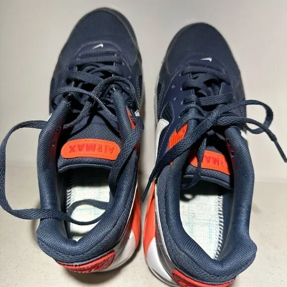 Nike Womens Air Max Ivo 580519-400 Blue Casual Shoes Sneakers Size 8(No Insoles)