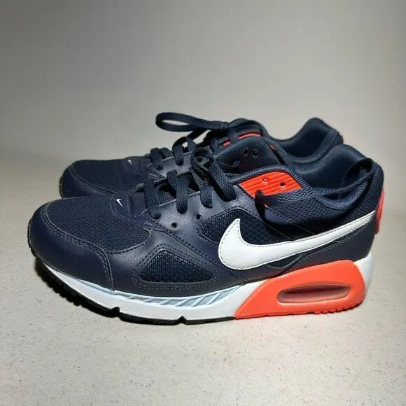 Nike Womens Air Max Ivo 580519-400 Blue Casual Shoes Sneakers Size 8(No Insoles)