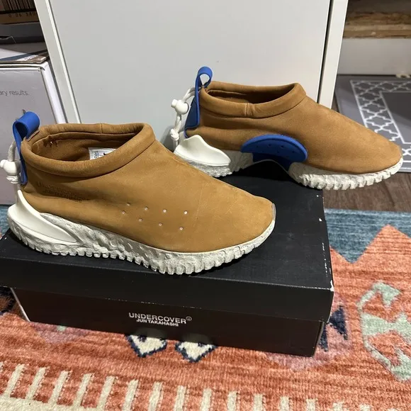 Nike x Undercover Moc Flow SP Slip On Shoes Brown DV5593-201 Mens Sz 6.5
