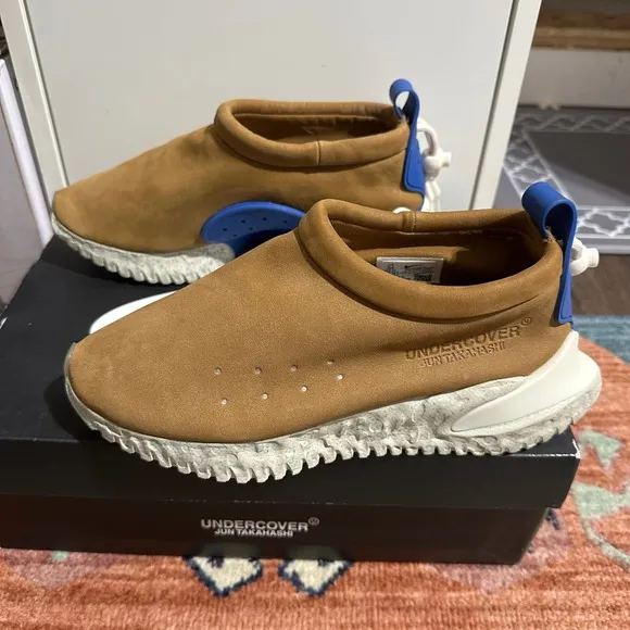 Nike x Undercover Moc Flow SP Slip On Shoes Brown DV5593-201 Mens Sz 6.5