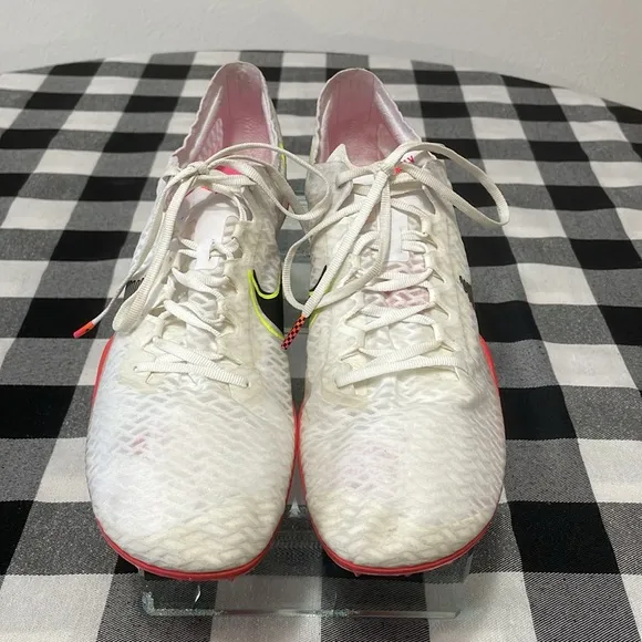 Nike Zoom Mamba V Track Spikes 'Rawdacious' DM3071-100 Men's Size 12 Shoes White