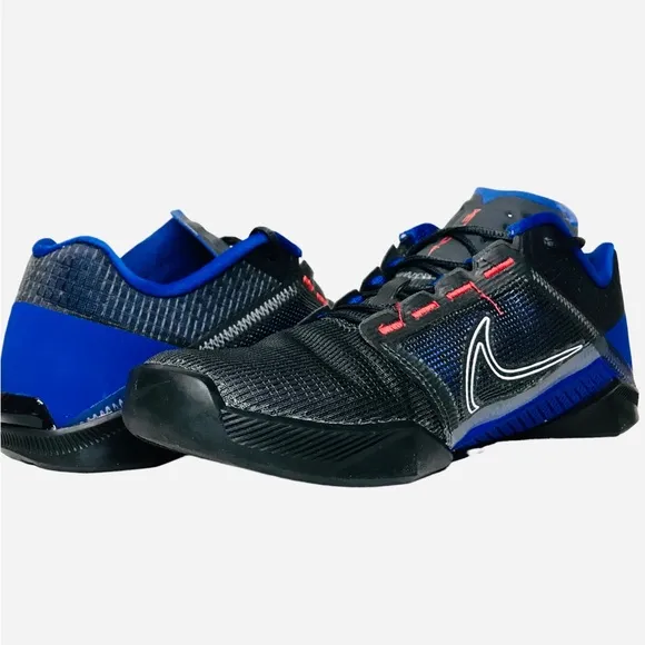 Nike Zoom Metcon Turbo 2 Black Blue Training Shoes DH3392 002 Men’s Size 8.5